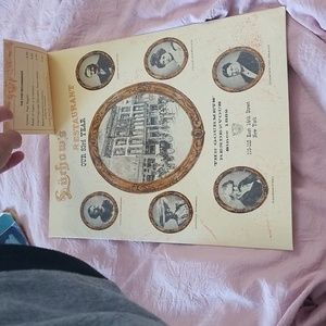 1960s Manhattan LUCHOW'S NY RESTAURANT MENU New York City FINAL